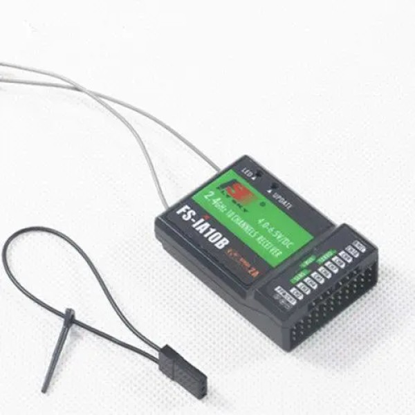 Hot Sales Flysky 2.4G 10CH FS-iA10B Receiver PPM Output With IBus Port for  FPV Racing RC Transmitter